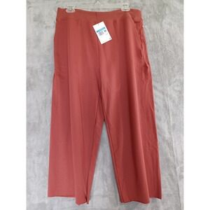 Nike Yoga Luxe NWT Md Training Crop Wide Leg Pants Loose Fit Lounge‎ Activewear